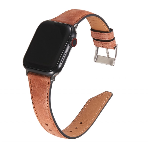 Armband i äkta läder till Apple Watch 38/40/41mm 1 st