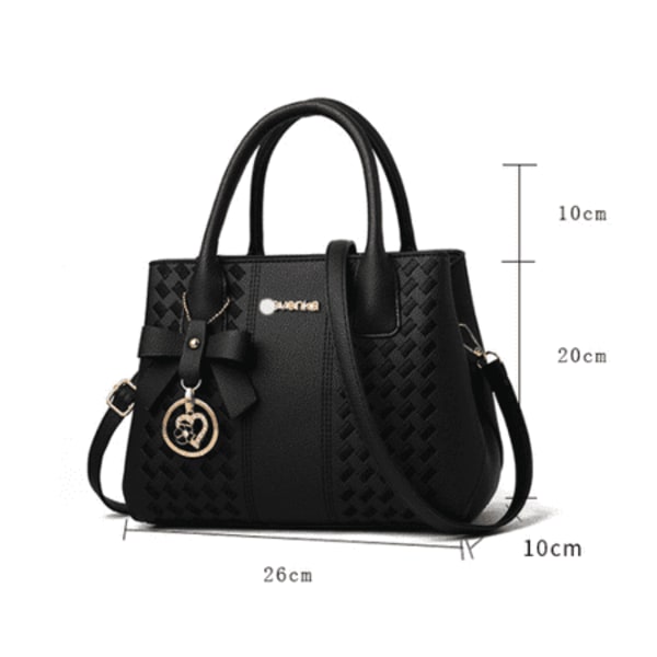 Handväskor för kvinnor Mode Damer PU Läder Topphandtag Satchel S