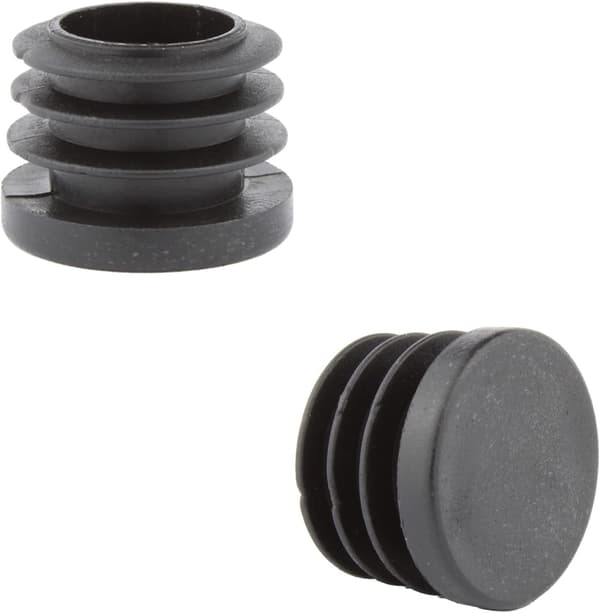 Sæt med 32 runde lameller, plastikhætter, diameter: 22mm