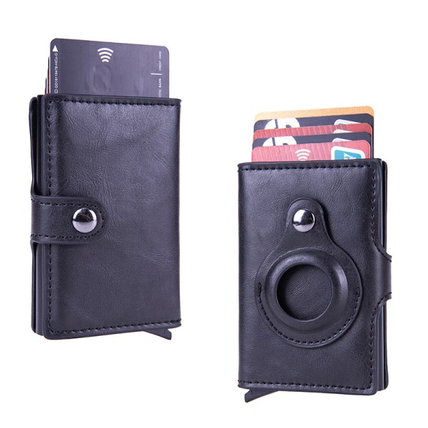 Pung Airtag Wallet Slim Wallet Møntrum RFID-beskyttelse Mini Smart