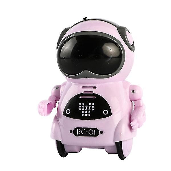 Barnens Mini Smart Voice Dialogue Dance Pocket Robot（vit）