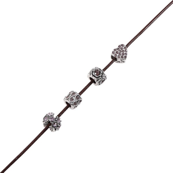 10 M11 Yard/rulle 2 mm Runda lädersnören nötskinn för smycketillverkning av armband Halsband.
