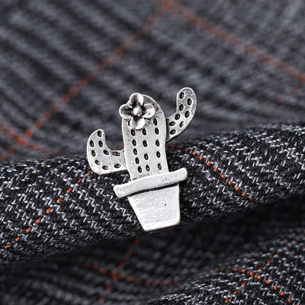 Mini Kaktus Brosch Kostym Brosch