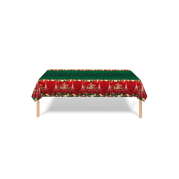 Nytt Juletre 137 * 274cm Engangs Julebordduk