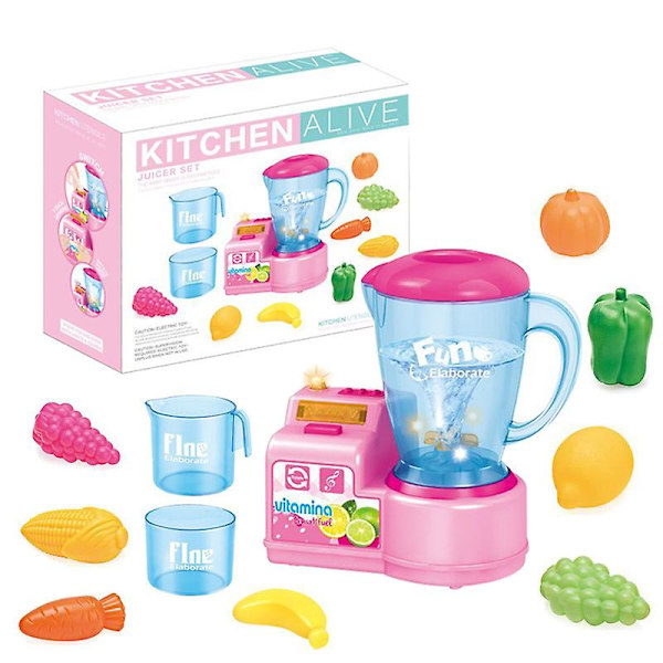 Barnehusleke Simulering Smart Juice Maskin Sett