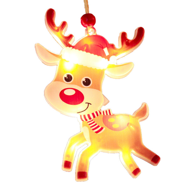 7 stykker juledekorationslys
