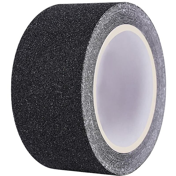 5 cm x 10 m Svart halkfri tejp, halkfri tejp