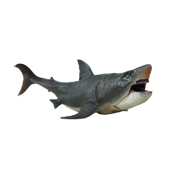 Haje Modellleketøy, Simulert Megalodon Miniatyr Dyreleketøy Havdyrmodell