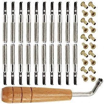 1 Set Professionella Lyra Stämstift Robust Lyra Harpa Strängstift Ersättningsstift