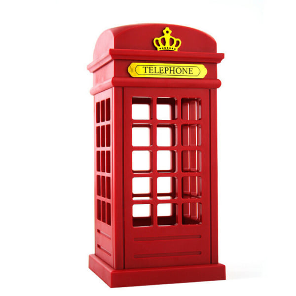 Edison Pære Vintage London Telefonboks Voks Varmer, Metal Voks. W