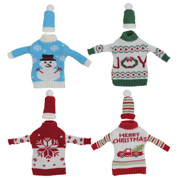 4-pack julgransflaskhållare