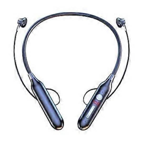 Langattomat Bluetooth-kaulapannan kuulokkeet mikrofonilla, stereokuulokkeet