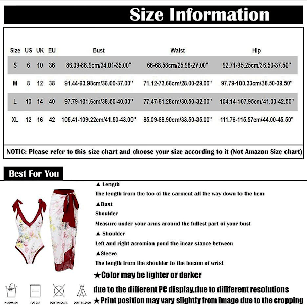 Dame En-delt Bikini Badetøj Med Badetøj Strandkjole Y16（XL Leopard）