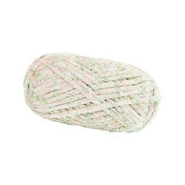 Paksu lanka käsinkudottu lanka Jumbo putkimainen lanka Painava lanka Super paksu jättiläisvillalanka hattuihin Huivi Maton teko Neulepusero Askartelu Beige Pinkki Vihreä Beige Pink Green