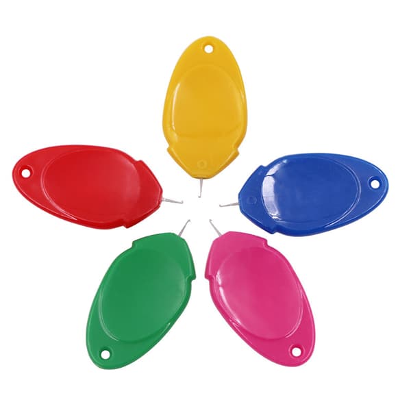 5 stk nåletredere, plast DIY treader, plast nål treader