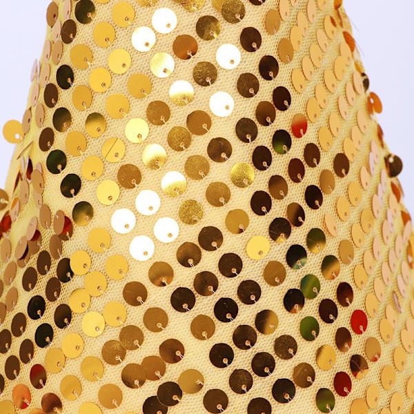 Gyllene Glitter Julhatt för Vuxna, One Size