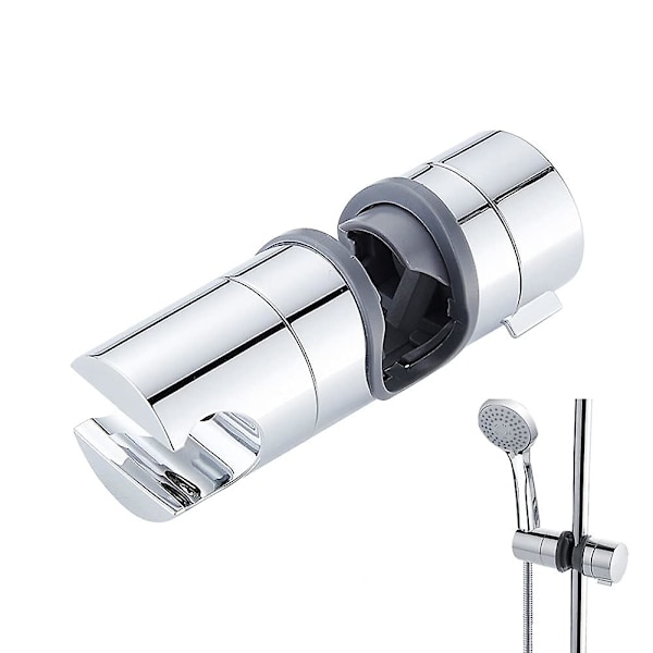 Justerbar dusjhodeholder uten boring Forkrommet erstatningsuniversal suge dusjhode slangeholder