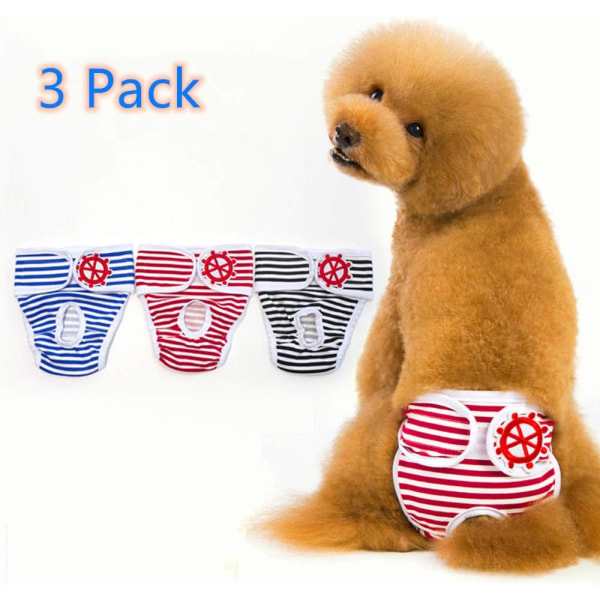 Dog Sanitary Pants Reusable Dog Diaper Washable Menstrual Safety