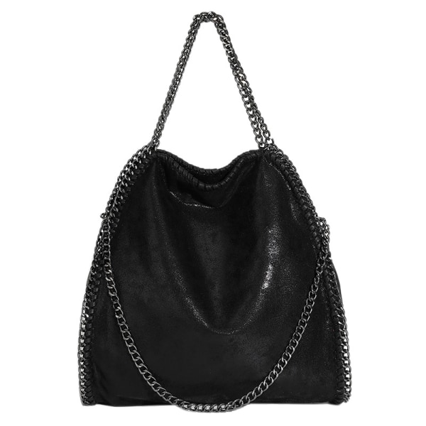Svart, hett säljande 2023 New Chain Women's Bag Foldable Women's Sh