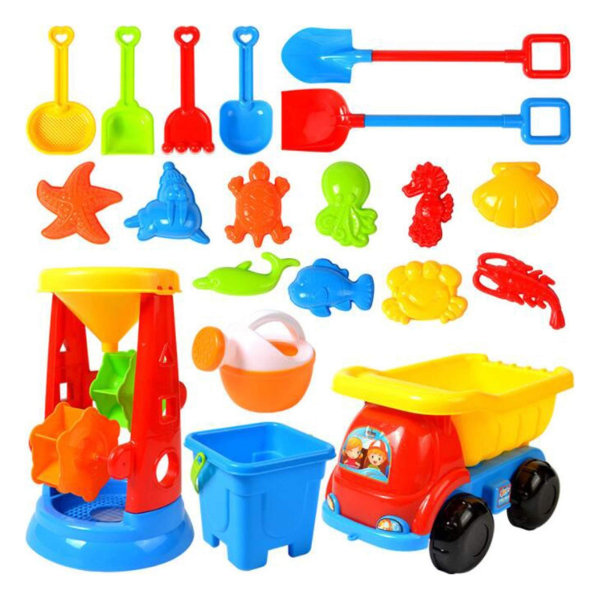 20-piece Set Of Beach Toys, Children&#39;s Beach Set Toys, Summer Outdoor Toys, Children&#39;s Multi-purpose Beach Toys