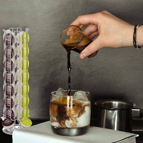 Kaffekapselhållare (32 kapslar) - Svart