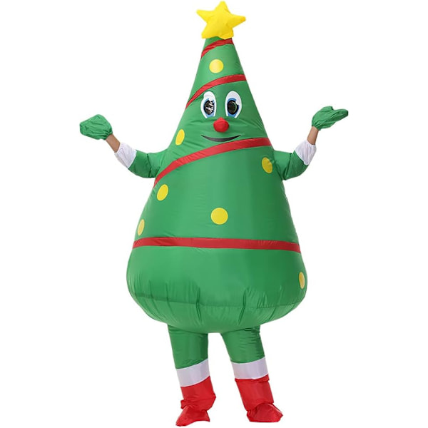 (Joulupukkiasu) Joulupukki Puhallusjoulukuusi Cos