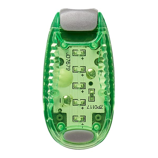 2 LED-sikkerhetslys - Klips på for synlighet under løping, jogging og gåing