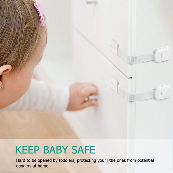 Baby Säkerhetslås - [6 Pack] Lås Säkerhetsspärrar för B