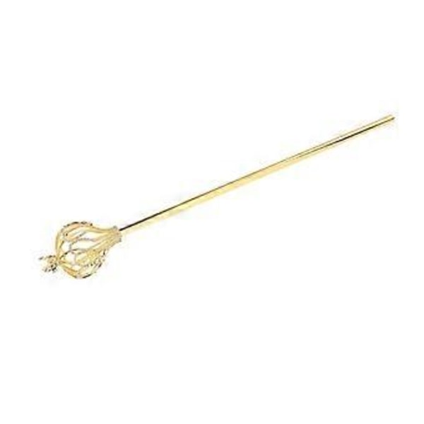 Kron Strass Scepter för Bröllops Skönhetstävling Maskeradfestival (Guld) Gold