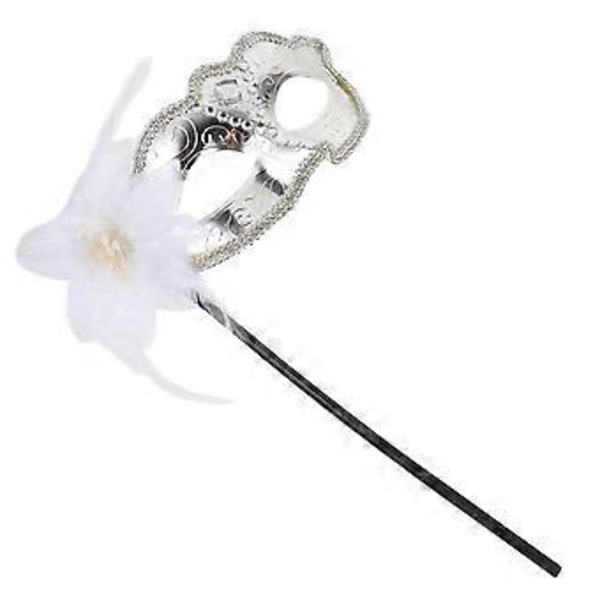 Håndholdt Maskerade Maske Prom Ball Maske Fest Maske Rekvisit Kostume Tilbehør til Kvinder Piger