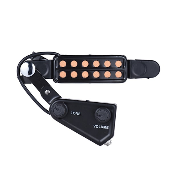 12-hulls gitar pickup justerbar volum gitar pickup gitar instrument tilbehør