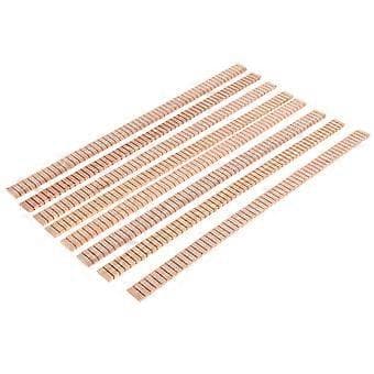 8 st/lot Akustisk Gitarr Kantlist Gitarr Purfling Remsor Massivt Trä Gitarr Loop DIY Purfling Remsor Trä Gitarrbindning