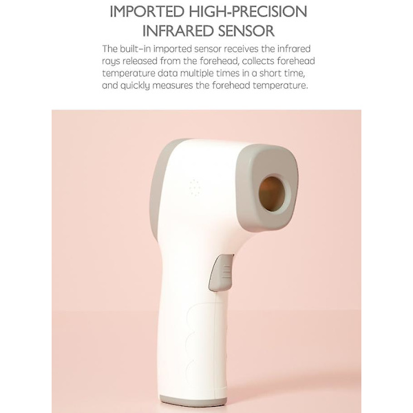 Ohp Ir Infrarød Digital Pandetermometer Berøringsfri Baby / Voksen Krop