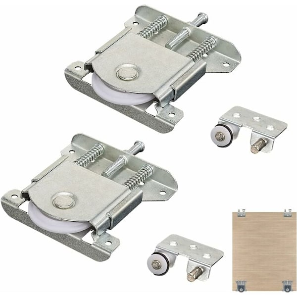 Skabedørsskydedøre Nylon Skydedørruller Caster Slid
