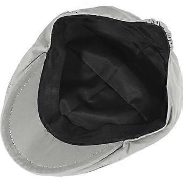 Sommer Ivy Peaked Caps Balloon Cap Bomulds Flat Cap til Mengreen grey