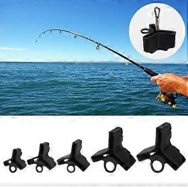50 st Fiskekroksskydd 5 Storlekar Diskantkroksskydd Fiskekrokssäkerhetslock Fiskekroksskydd Diskantkroksskydd 3