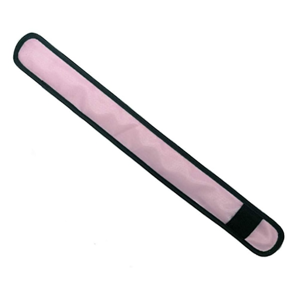 Cykelklämmor Reflexband Reflexremsor För Kläder Sport Reflex Armband Reflex Säkerhetsring (Rosa)