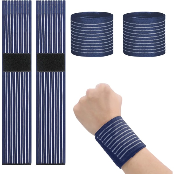 4 st handledsskydd elastiskt handledsskydd andningsbart handledsband justerbart