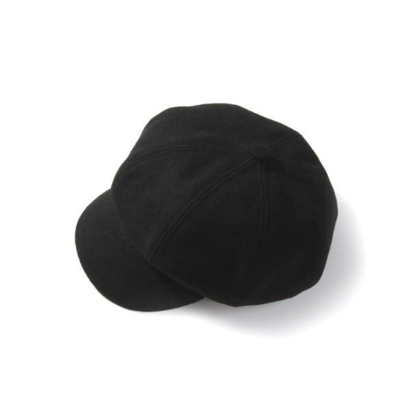 Kvinnor Basker Soft Cap Höst Vintage Beanie Hat Visir Winter