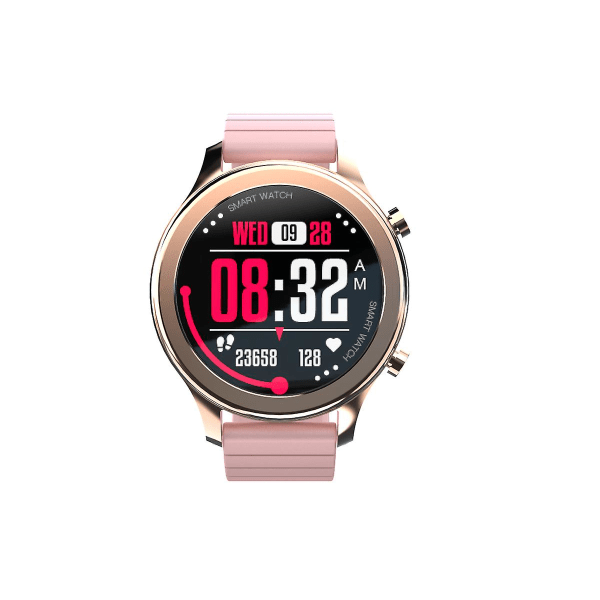 Lokmat Time Bluetooth Smart Watch Med Röstassistent (Gyllene)
