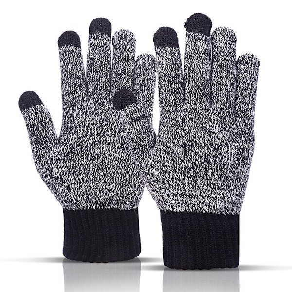 Vinter Touchscreen Handsker til Mænd Kvinder Varmt For Elastisk Manchet