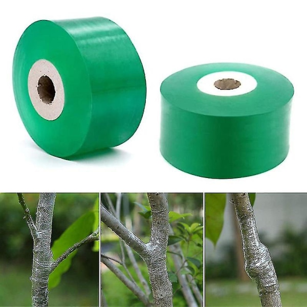 Wide Grafting Tape, Bio-degradable Moisture Barrier, Stretchable Clear Floristry Film 7CM