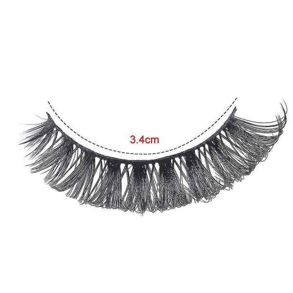10 par ögonfransar rysk stil remsa fransar Dd curl mink falska ögonfransar full lockig
