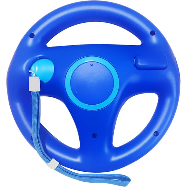 2-pakning Racing ratt med håndleddsstropp for Wii og Wii U