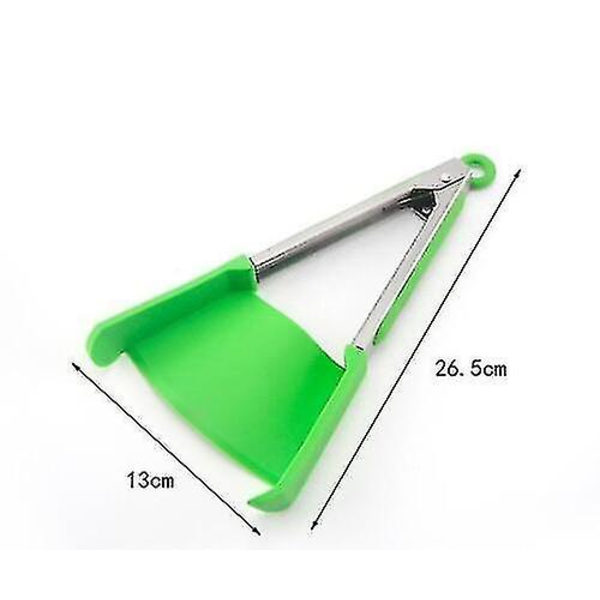 2 i 1 Smart køkkenspade og tang, non-stick, varmebestandig rustfrit stål