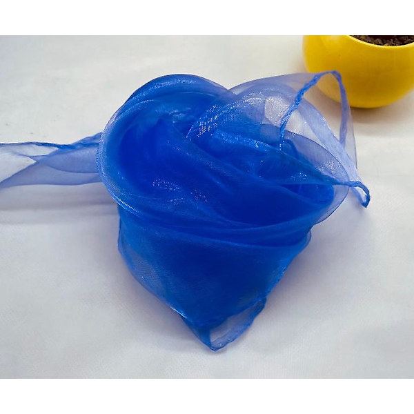 4 stk. Retro Klassiske Chiffon Tørklæder Kantet Firkantet Gennemsigtig Hals Tørklæde Jonglering Danse Tørklæde