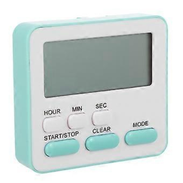 Nedräkningsklocka Digital Kökstimer För Matlagning Klassrum Digital Timer Multifunktionell Design 1Set