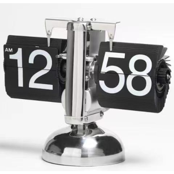 Enkel retro europeisk stil automatisk sidevending klokke liten-sc