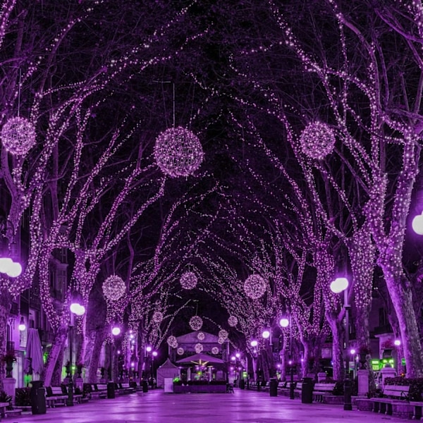Ulkoilma Halloween -valosarjat, 33 jalkaa 100 LED:tä vedenpitävä