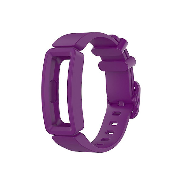 Fitbit Ace2 Inspire Hr Vaihdettavat Rannekkeet Rannekoru Ranneke Violetti